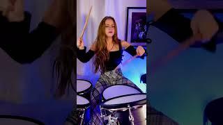 Guess the song  #drummer #drumcover #femaledrummer #drummergirl #drums #drumgirl