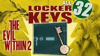 The Evil Within 2 - All 32 Locker Key Locations (Locksmith Achievement/Trophy Guide)