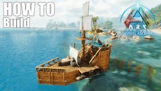 How to Build a Raft Base (Boat Base) in ARK Survival Ascended