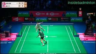 NG Tze Yong Vs Victor Axelsen All England Open Badminton 2023 3rd set highlights #badminton #latest