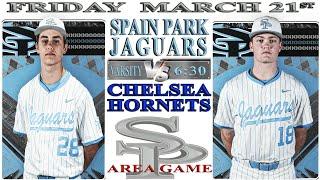 AREA SERIES PLAY - - - SPAIN PARK JAGUARS VS CHELSEA HORNETS @ CHELSEA - VARSITY ONLY