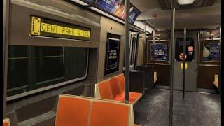 OpenBVE RP: NYC Subway R46 C to 168 St
