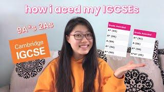 how i got (almost) straight A*s in IGCSE 