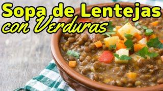 Sopa de Lentejas con Verduras