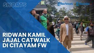 Momen Ridwan Kamil Jajal Citayam Fashion Week Bareng Driver Ojol