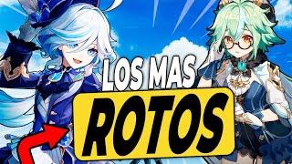 8 EQUIPOS MAS ROTOS DE Genshin Impact