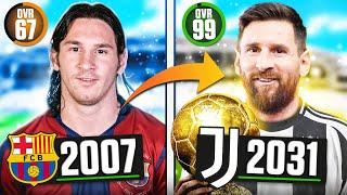 HO RIGIOCATO TUTTA LA CARRIERA DI LIONEL MESSI DA ZERO! - ECCO DOVE HA GIOCATO!