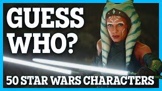 GUESS THE STAR WARS CHARACTER! 50 Iconic Characters — Ultimate Fan Challenge  | Quizzler #9