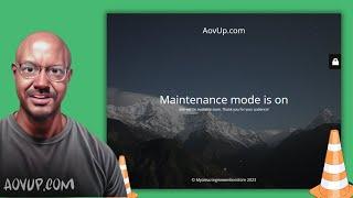 Enable WordPress Maintenance Mode