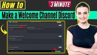 How to make a welcome channel discord 2024