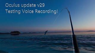 Oculus Update Version 29 Voice Recording