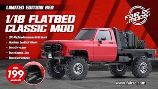 Limited Edition | The New Red 1/18 Flatbed Classic Mod!