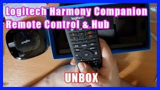 Logitech Harmony Companion Remote Control, Hub and App, works with Alexa - UK Unboxing