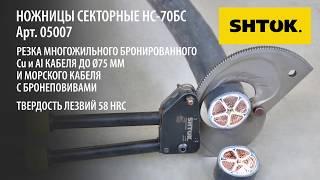 Ножницы Секторные НС-70БС SHTOK