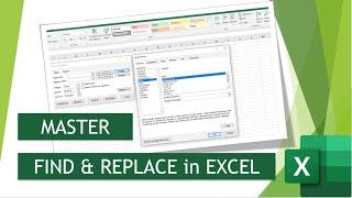Master Find and Replace in Excel