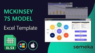 McKinsey 7S Model Template | Management Framework in Excel