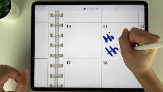 How to use a Digital Planner in Notability - Quick Start Guide