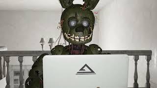 [FNAF SFM] Springtrap is attacked by an evil copy in FNAF 3 (4 Night)