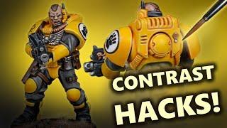 Easy Yellow with Contrast! How to Paint Imperial Fists for Warhammer 40k