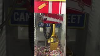 24” Candy Street Crane Claw Machine Arcade Game!