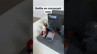 Battle on coruscant moc #shorts #lego #starwars