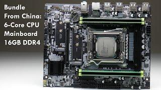 X99 LGA 2011-v3 Motherboard 6-Core CPU and 16 GB DDR4 RAM Bundle!