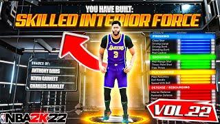 BEST SKILLED INTERIOR FORCE BUILD ON NBA 2K22! RARE BUILD SERIES VOL. 22