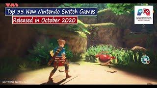 Top 35 New Nintendo Switch Games Released in October 2020 | Gamestrack