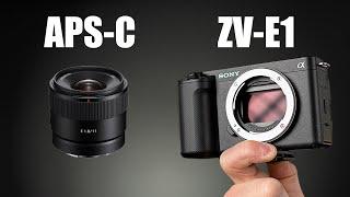 Sony Zv-E1 with the Sony 11mm 1.8 and Sony 20mm 1.8 - APS-C vs Full frame lens