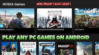 PLAY ANY PC GAMES ON ANDROID | CLOUD GAMING |