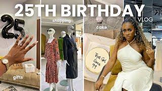 I TURNED 25!! | birthday shoot & prep (hair & nails) + trip to Abuja, makeup, shopping & dinner date