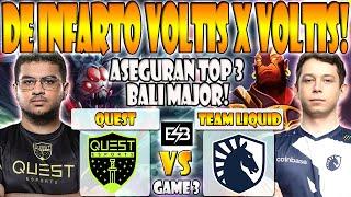 TEAM LIQUID VS QUEST BO3[GAME 3] ELIMINACIÓN - NISHA, BOXI VS ATF, NOOB - BALI MAJOR 2023 - ESB DOTA