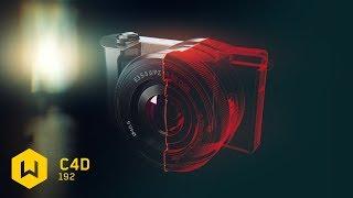 Scan Effect in Cinema 4D using Redshift