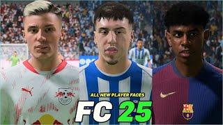 FC 25 | ALL NEW PLAYER FACES