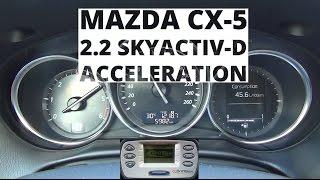 Mazda CX-5 2.2 SKYACTIV-D 175 hp - acceleration 0-100 km/h