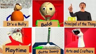 Baldi's Basics in Education and Learning ALL CHARACTERS