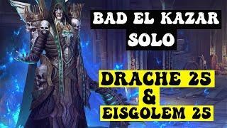 Drache 25 & Eisgolem 25 Solo + 4x Futterchamps! 2-3Min runs! Bad el kazar Raid: Shadowlegends