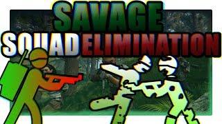 Killing Squads on the Codename Savage New 4x4 Map PUBG