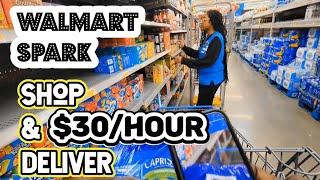 Walmart Spark Shop and Deliver: The  Side Gig That Paid Me $30/Hr! walmart spark delivery driver