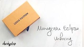 Louis Vuitton // Monogram Eclipse Porte Cartes Double Unboxing