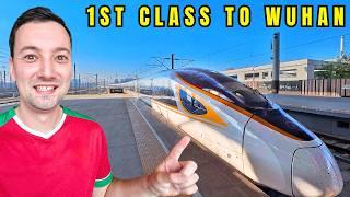 $100 1st Class High-Speed Train To Wuhan, China 