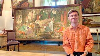 Museum-House of Russian Artist Vasnetsov| Pelukis Rusia| Дом-Музей Художника Васнецова в Москве