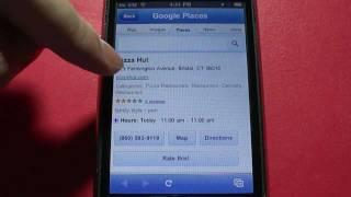 Review: Google Places For iPhone And iPod Touch