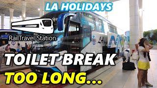 43 MINUTES LONG TOILET BREAK...  LA Holidays JB Larkin Sentral→KL TBS Terminal Bersepadu Selatan