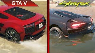 THE BIG COMPARISON 2 | GTA V vs. Cyberpunk 2077 (RT OVERDRIVE) | PC | RTX 2080 Ti