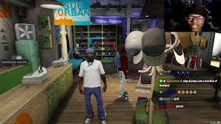 MY 1ST STREAM OF THE YEAR (I'M PLAYING GTA RP) (FULL STREAM) (I REACTED TO MY OWN VIDEO AND MORE)