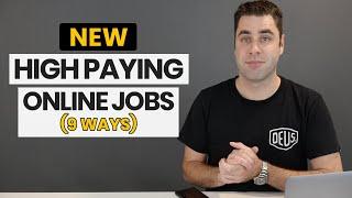 9 High Paying Online Jobs That No One Talks About (Best Work From Home Jobs 2020)