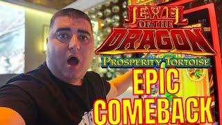 Super RARE DOUBLE BONUS & JACKPOT On Jewel Of The Dragon Slot