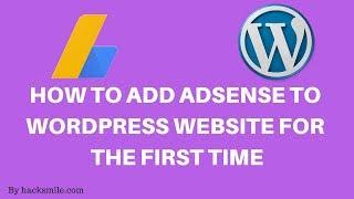 UPDATE: How to add Adsense Verification code to wordpress website