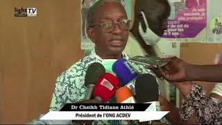 Dr Cheikh Tidiane Athié président de l'ONG ACDEV de son côté prêtant qu'il serait un peu tôt pour...